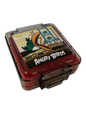 🦋 5/$25 - Nintendo DS Game Storage Box Angry Birds Cover